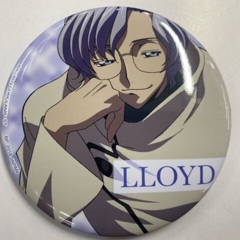 コードギアス』 缶バッジ（74mm） ロイド・アスプルンド | K