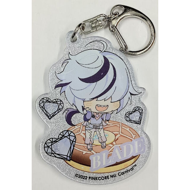 NU:カーニバル ぬかに decotto グリッター キーホルダー NU:カーニバル』×DECOTTO グリッター アクリルキーホルダー