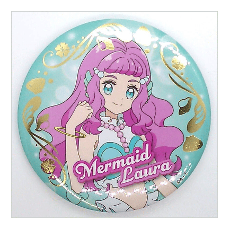 トロピカル〜ジュ!プリキュア ローラ　キュアラメール　缶バッジ　まとめ売り トロピカル～ジュ！プリキュア キュアラメール ローラ