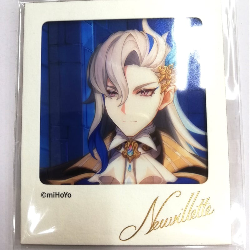 ヌヴィレット ランダムフォトカード 原神 韓国 ソウル カフェ