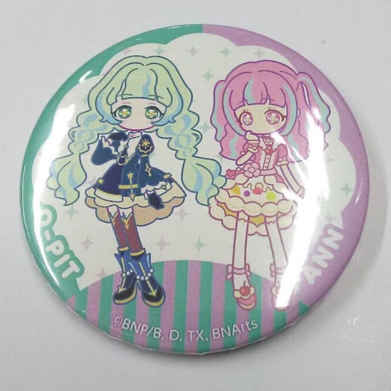 アイカツプラネット！×スイーツパラダイス54㎜缶バッジ（SD