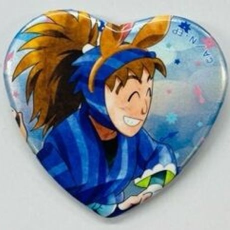 忍たま乱太郎 ナンジャタウン ハート缶バッジ 七松小平太 まとめ売り 15点 Amazon.co.jp: 忍たま乱太郎 七松小平太 ハート 缶バッジ