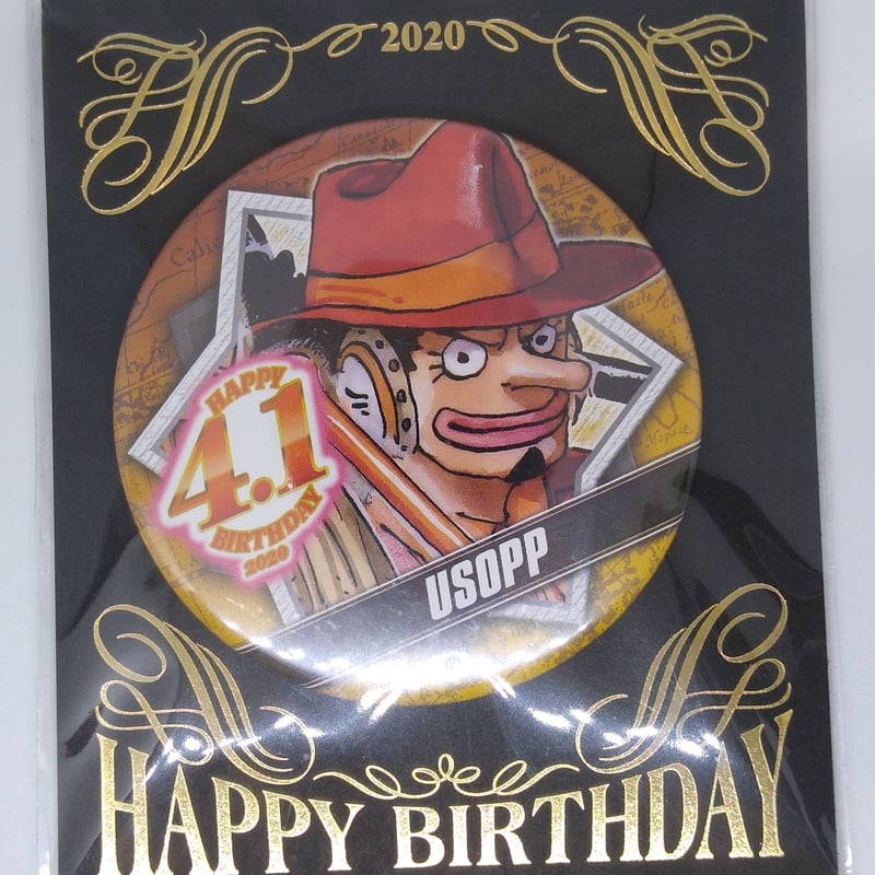 ワンピース　オールフェイス缶バッジ　ウソップ ワンピース 缶バッチ ウソップ ワンピース オールフェイス缶バッジ