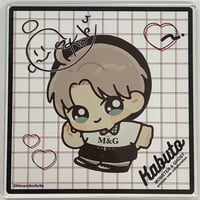 澄谷ゼニコ　息できないのは君のせい　コラボカフェ　コースター　シール　チケット 息できないのは君のせいコラボカフェ】トレーディングアクリル