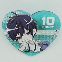 ツイステッドワンダーランド セブンイレブン 実験着缶バッジ