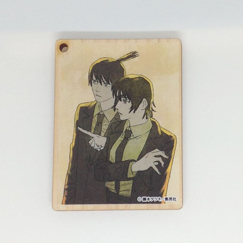 チェンソーマン　アニメイトカフェ　木製キーホルダー チェンソーマン アニメイトカフェ 木製キーホルダー デン
