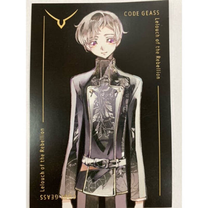 コードギアス』 特典 ポストカード ロロ | K-BOOKS 池袋 2次元グッズ通販
