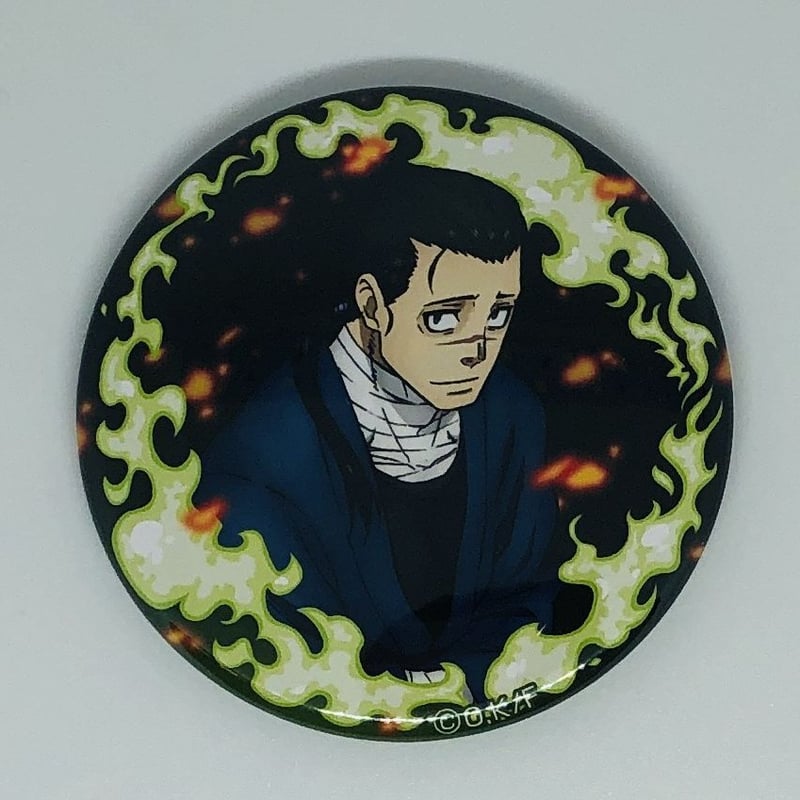 炎炎ノ消防隊 相模屋 紺炉 缶バッジ 壱ノ章パッケージ絵 | K-BOOKS