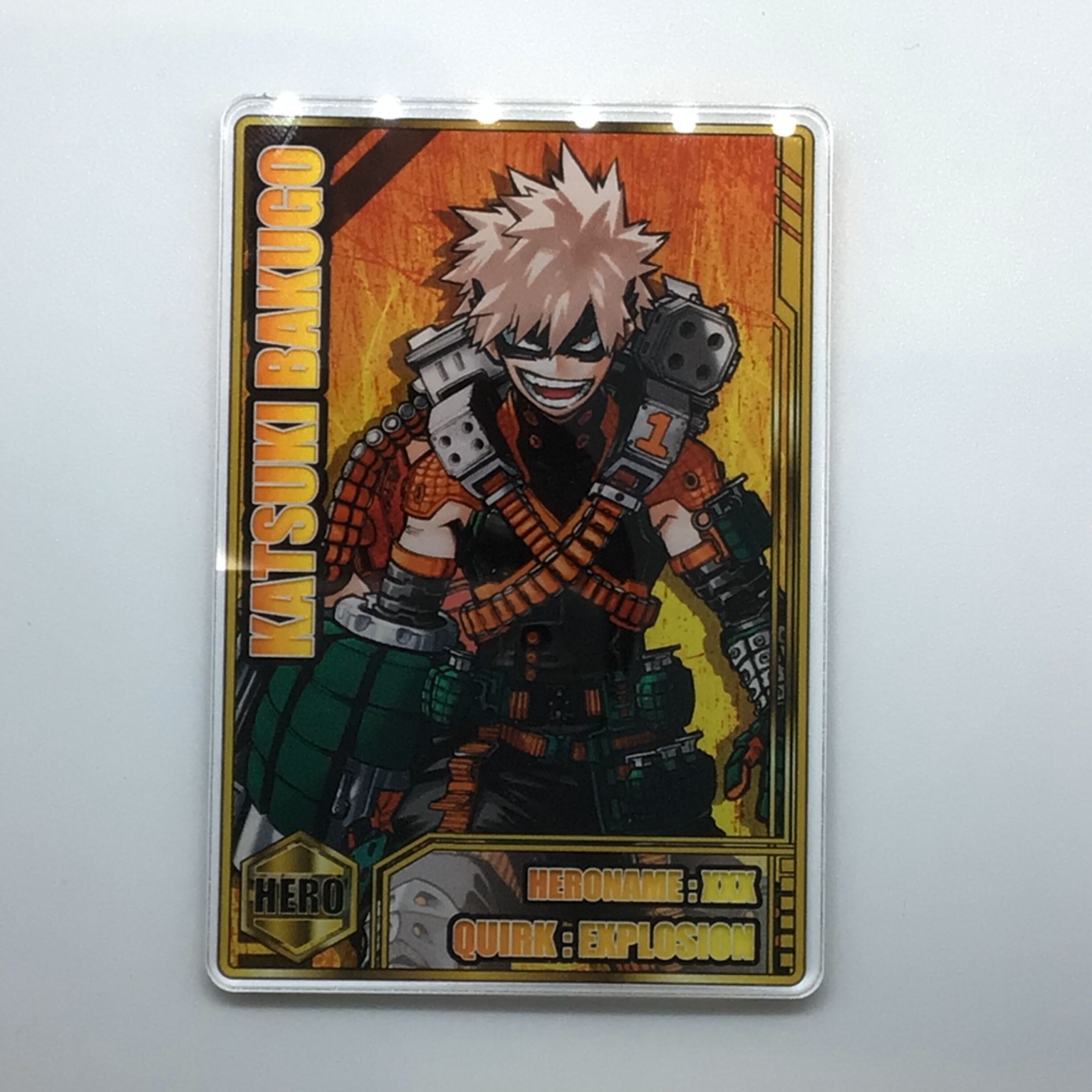 僕のヒーローアカデミア　爆豪 勝己　ステータスカード