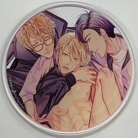 ナツメカズキ「NIGHTS BEFORE NIGHT(雪鷹)」アクリルコースター ナツメカズキ「NIGHTS BEFORE NIGHT(雪鷹)」アクリルコースター