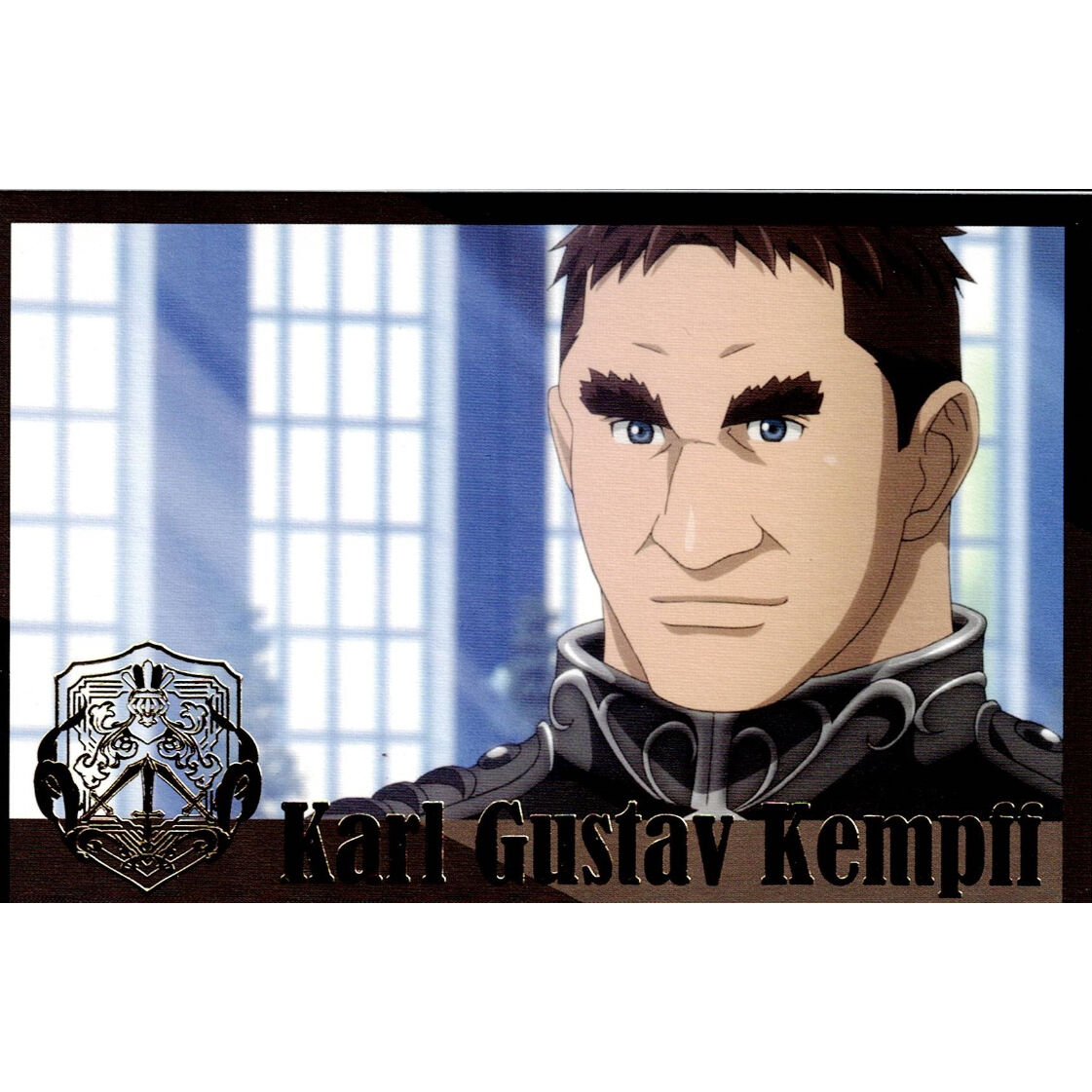 銀河英雄伝説 箔押しポストカードコレクション 銀河帝國ver. カール