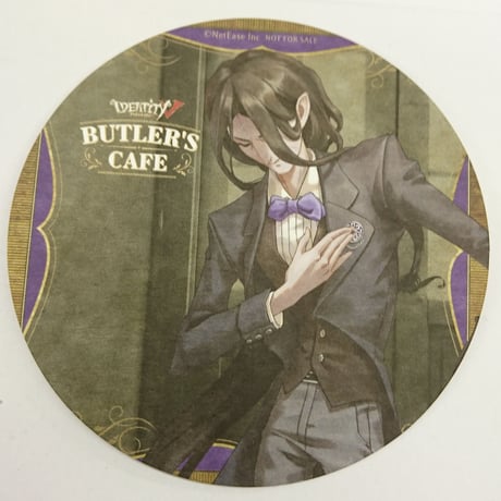 IdentityⅤ ヴァイオリニスト コースター バトラーズカフェ 1弾 ヴァイオリニスト | STORES