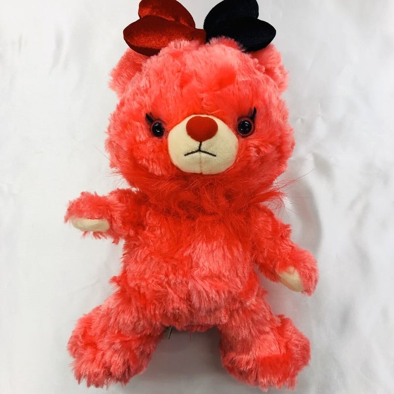 後頭部ホツレ有】ディズニー ユニベアシティ レッドベリー ぬいぐるみ