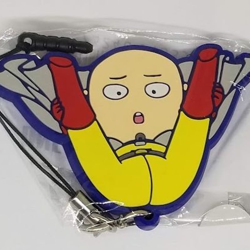 ワンパンマン サイタマ ラバーストラップ | K-BOOKS 池袋 2次元グッズ通販
