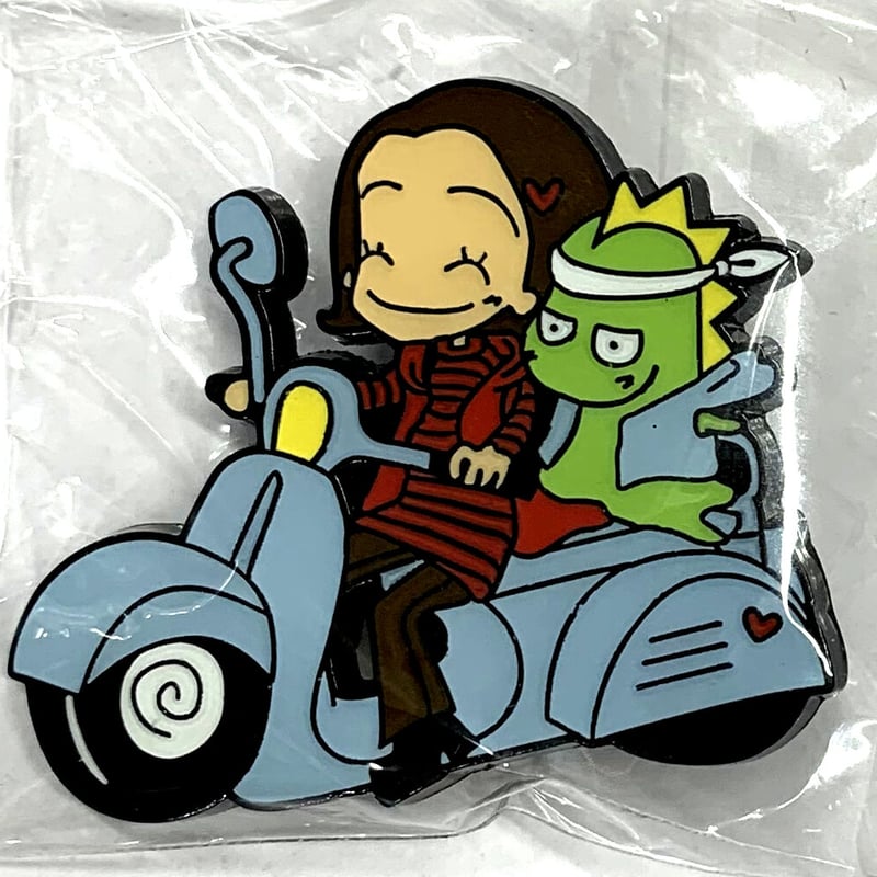 矢沢あい展 「天使なんかじゃない」 ピンバッジ 翠 スドウザウルス | K