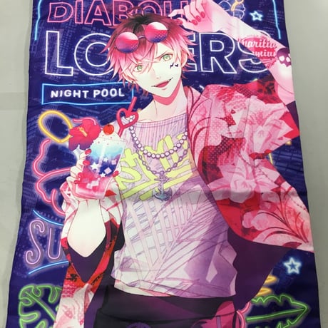 逆巻アヤト　クッション　缶バッジ　タオル　チャーム　マルチクロス　まとめ 逆巻アヤト クッション 缶バッジ タオル チャーム マルチクロス