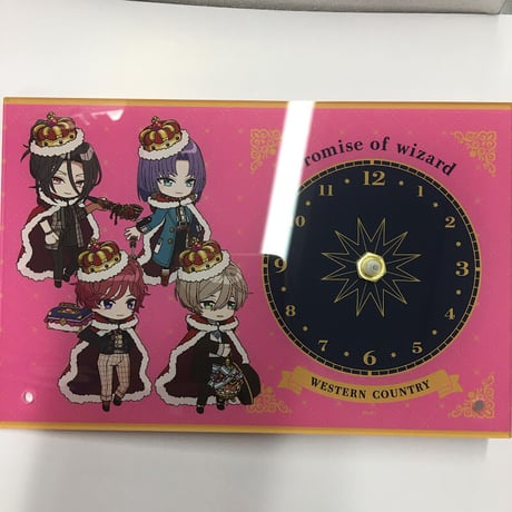 魔法使いの約束　西の国　アクリル時計