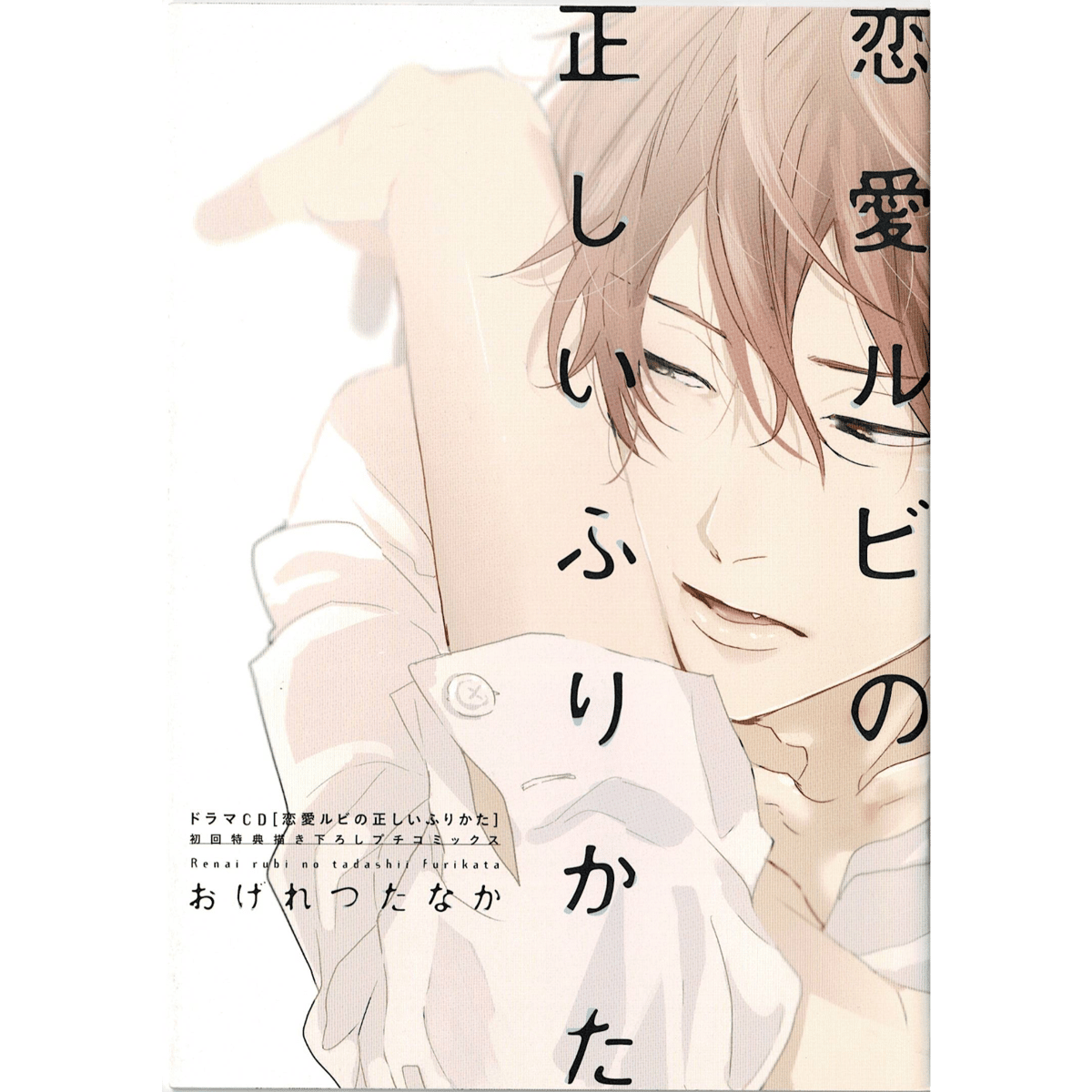 おげれつたなか『恋愛ルビの正しいふりかた』 ドラマCD初回特典 小冊子  
