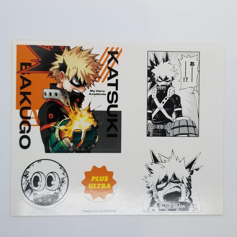 僕のヒーローアカデミア 爆豪 勝己 フォトカード＆ステッカー