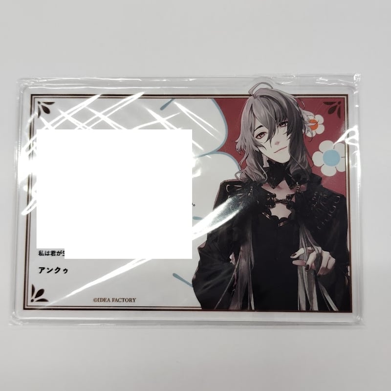 終遠のヴィルシュ 終ヴィル アンクゥ アクリルカード アクカ 冬の市 単品】終遠のヴィルシュ アンクゥ アクリルメッセージカード | K