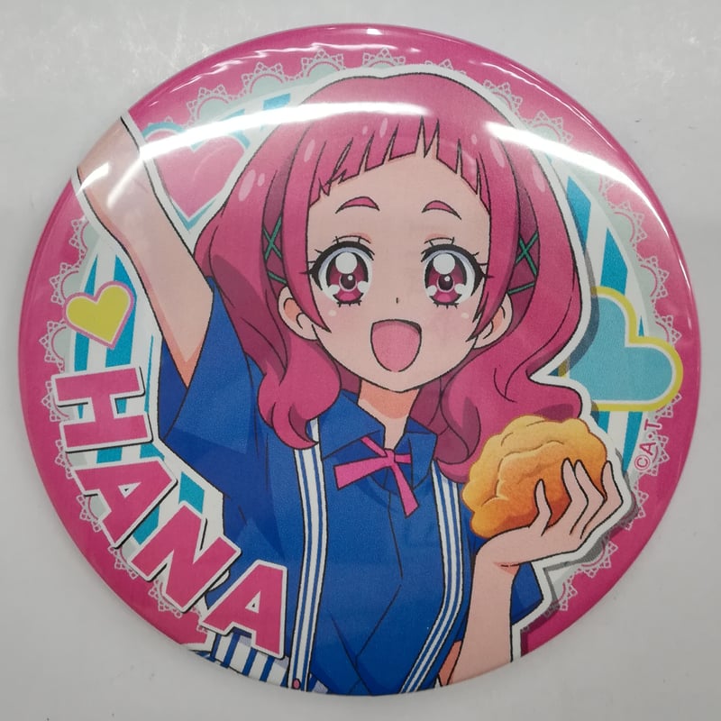 野乃はな 缶バッジ　ローソン キュアエール プリキュア Amazon.co.jp: プリキュア ローソン 限定 Loppi HMV 缶バッジ 野
