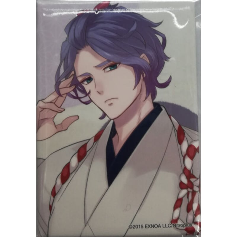 刀剣乱舞 歌仙兼定 内番 スクエア缶バッジ | K-BOOKS 池袋 2次元