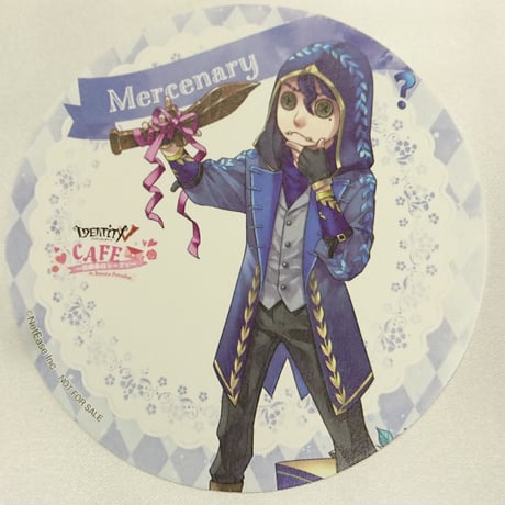 第五人格　傭兵　ナワーブ　バトラーズカフェ　アクスタ　缶バッジ　４点セット 第五人格 傭兵 ナワーブ バトラーズカフェ アクスタ 缶バッジ 4