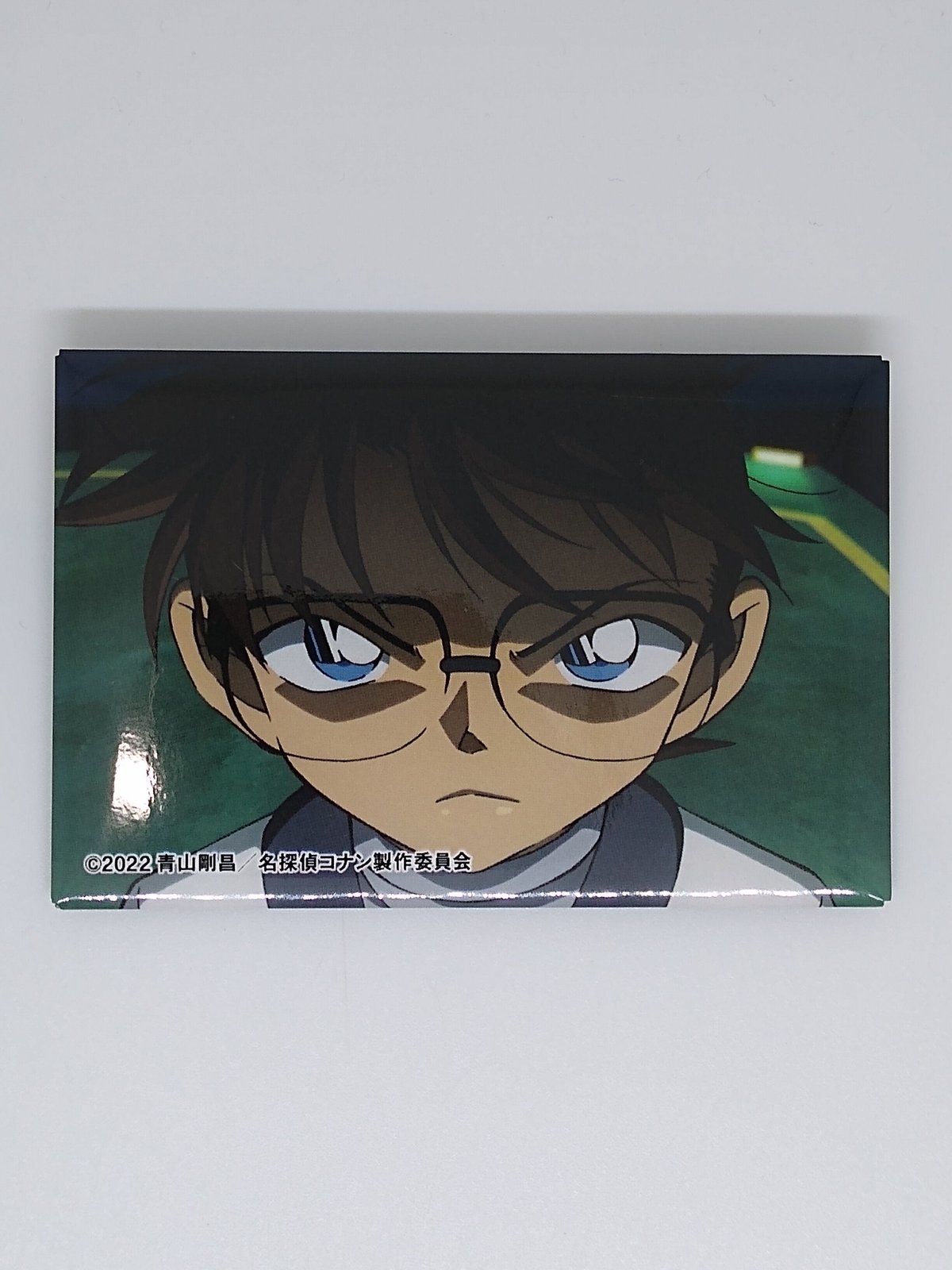 名探偵コナン 劇場版25弾場面写スクエア缶バッジ 江戸川 コナン | K 