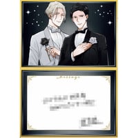 はらだ 『カラーレシピ』 直筆サイン入 複製原画 【BLグッズ