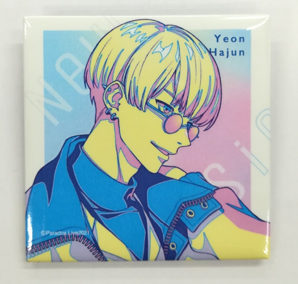 Paradox Live パラライ 夏準 shuffle スクエア 缶バッジ 【公式通販】