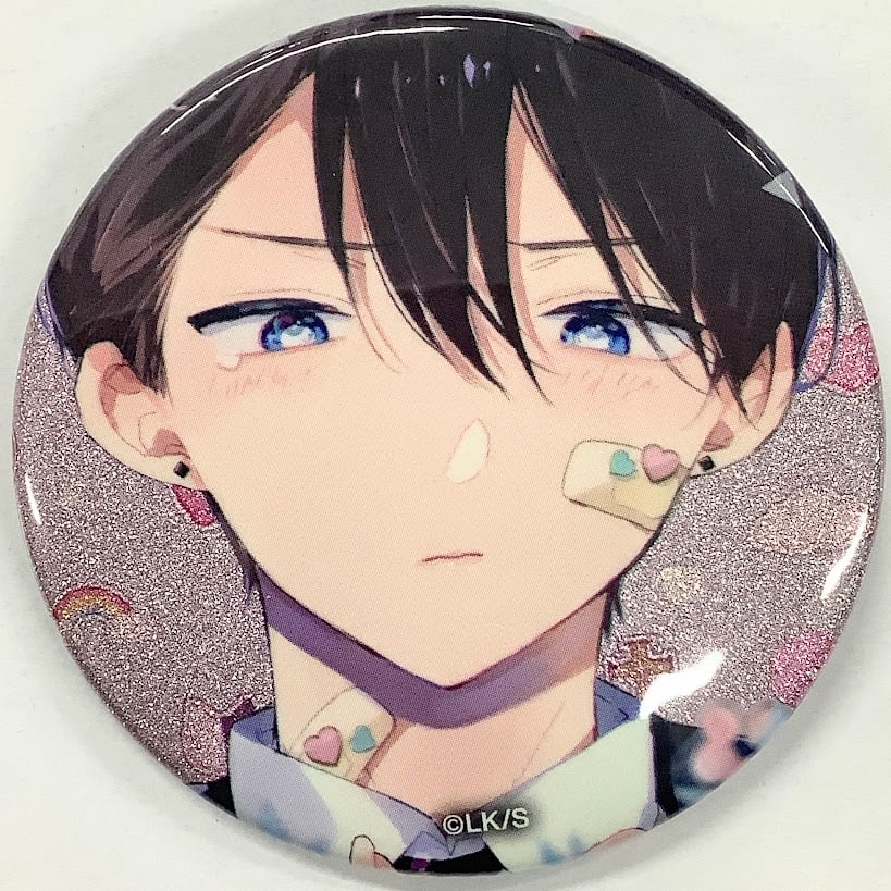 【期間限定値下げ】ハレルヤベイビー　缶バッジ 仔縞楽々 『ハレルヤベイビー』 カラオケの鉄人 缶バッジ 冬夏