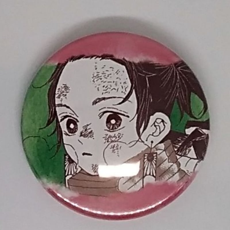 鬼滅の刃 竈門炭治郎コレクション缶バッジプチ[子供時代] | K-BOOKS 