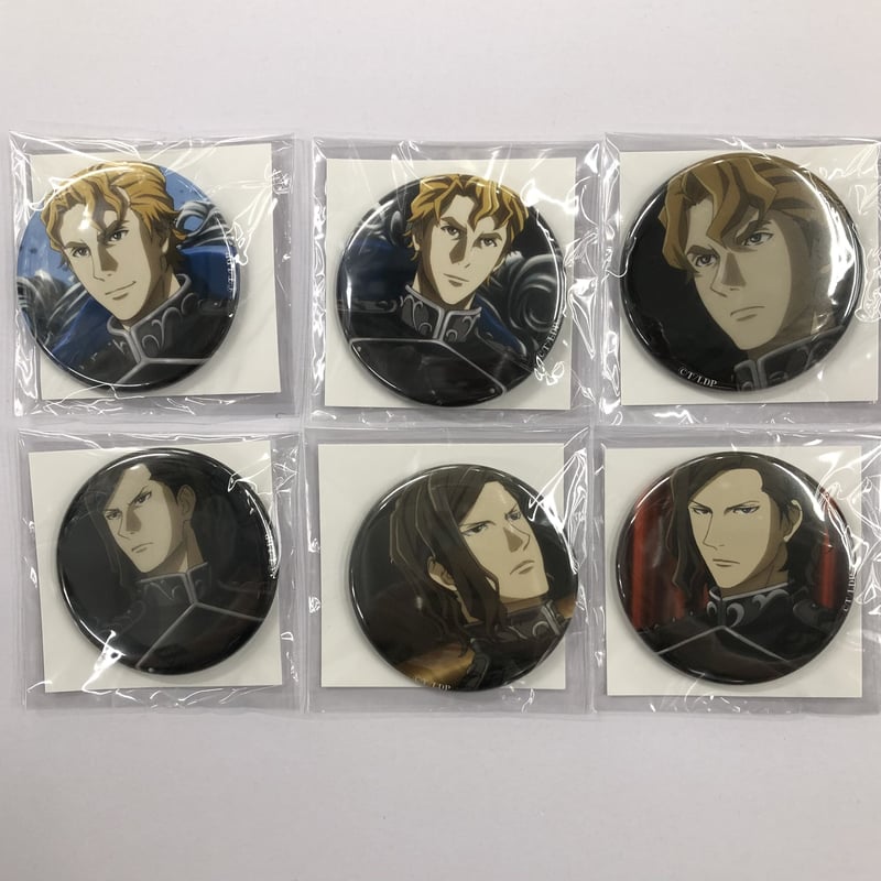 銀河英雄伝説』 Die Neue These 双璧セット 缶バッジ6個 | K-BOOKS