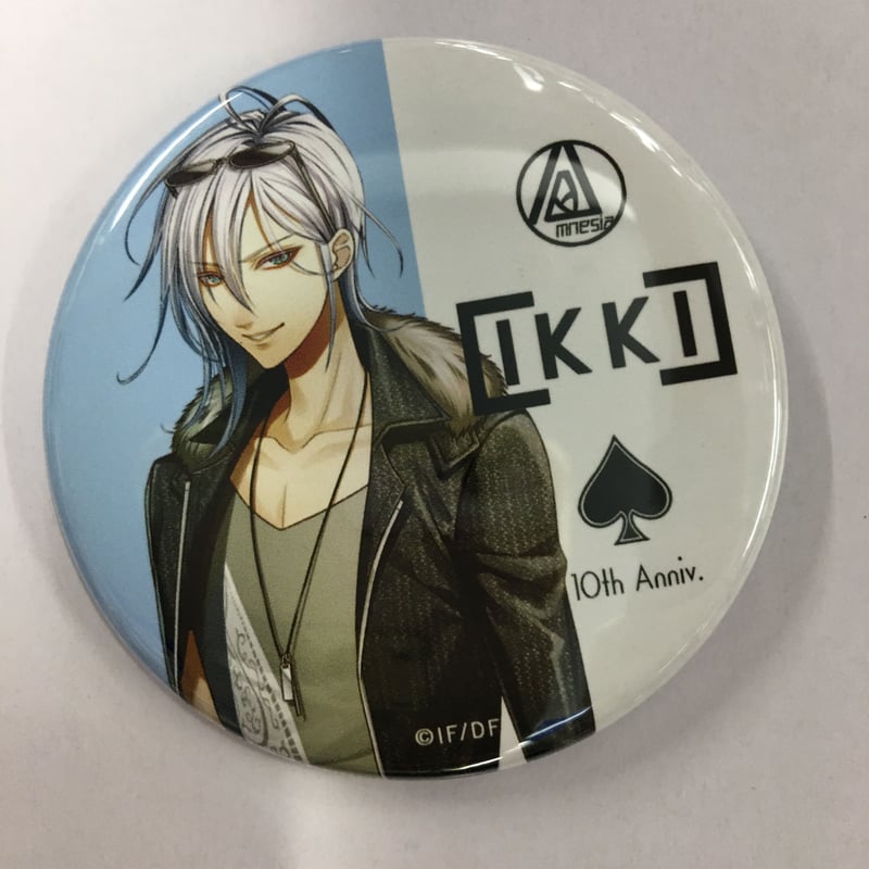 アムネシア 缶バッジ ホロ イッキ AMNESIA シミ有】AMNESIA イッキ 缶