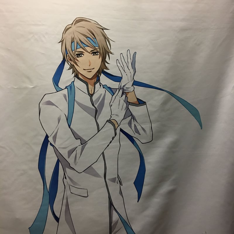 シワ・色移り有】ときめきレストラン 音羽慎之介 タペストリー | K 