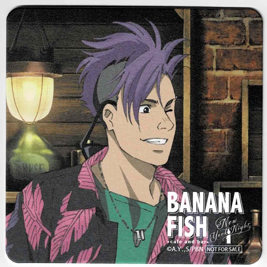 ⑧ BANANAFISH 5周年 コースター TVアニメ『BANANA FISH』5周年記念キャンペーン開催決定