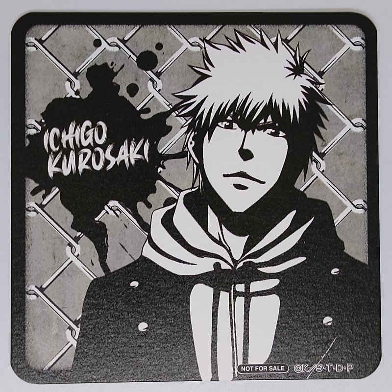 BLEACH 黒崎一護 缶バッジ 入場特典 ポートレイト コースター BLEACH』バースデイ缶バッジ 黒崎一護 BE3