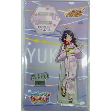 トロピカル～ジュ！プリキュア　涼村さんご(アップ)　TROPICAL-ROUGE！YUKATA　アクリルスタンド