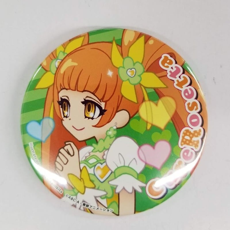 プリキュア キュアロゼッタ 上北ふたごオールスターズ 缶バッジ | K プリキュア キュアロゼッタ 缶バッジ