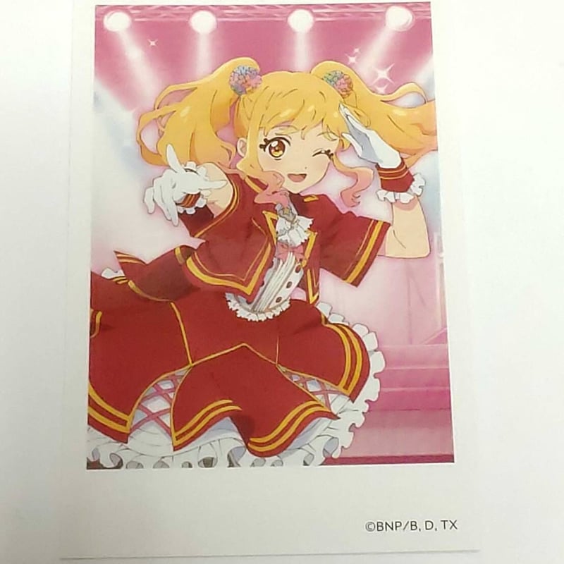 アイカツ ドリコラフェス ポラショット 虹野ゆめ アイカツ ドリコラFes 虹野ゆめ ポラショット | K-BOOKS 池袋 2次元