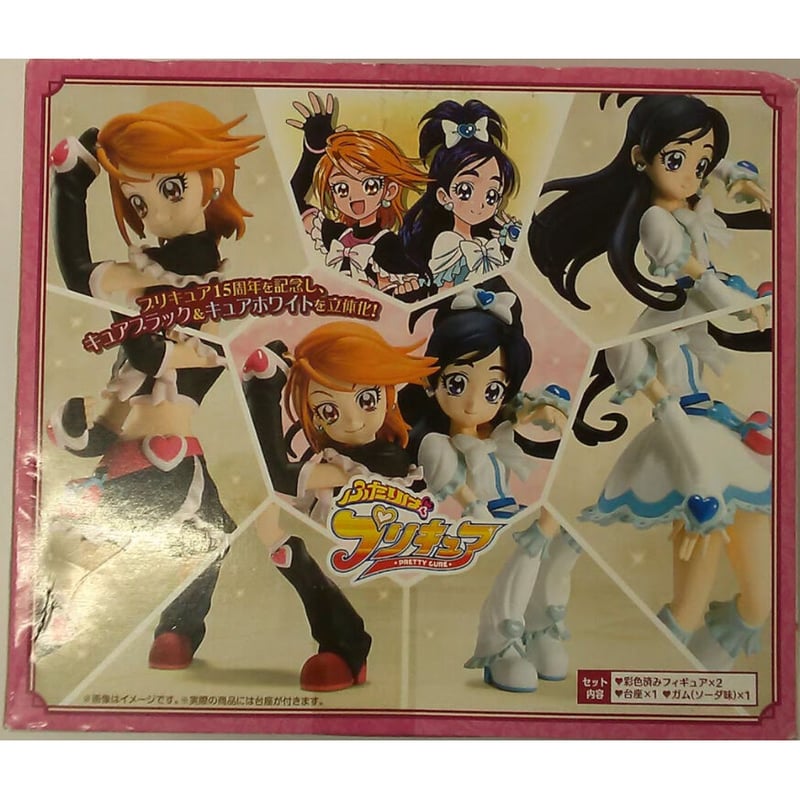【未開封】 キュアブラック＆キュアホワイト フィギュア ふたりはプリキュア ふたりはプリキュア」よりキュアブラック＆キュアホワイトが