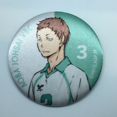 ハイキュー 及川徹 岩泉一 京谷賢太郎 布くるみ缶バッジ ハイキュー 及川徹 岩泉一 京谷賢太郎 布くるみ缶バッジ 青葉