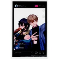 Luria『真夜中の俺を見て』 ホーリンラブブックス　クリアカード 【BLグッズ】