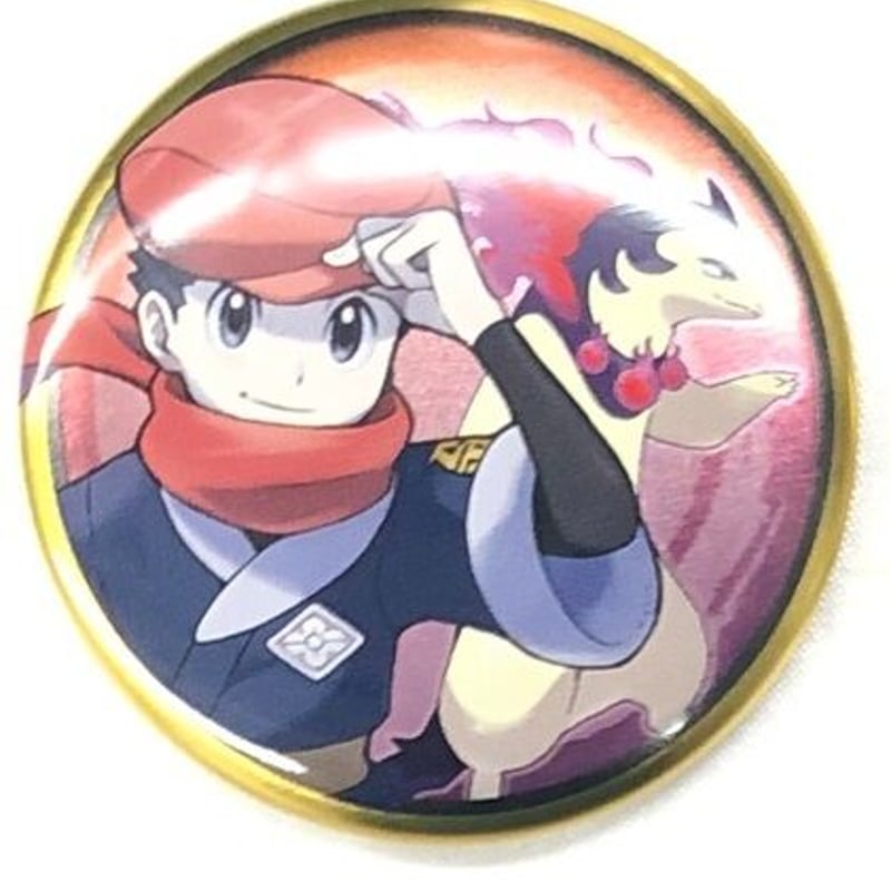 ポケモン 主人公(男) ポケモンレジェンズ アルセウス 缶バッジ ポケモン 主人公(男) ポケモンレジェンズ アルセウス 缶バッジ
