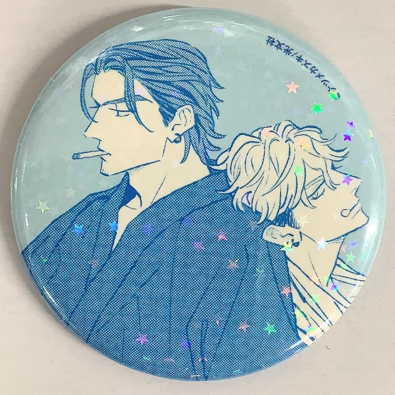 ナツメカズキ　ヒズ・リトル・アンバー × STELLAMAPCafe ナツメカズキ 『ヒズ・リトル・アンバー』 STELLAMAP Cafe 缶バッジ