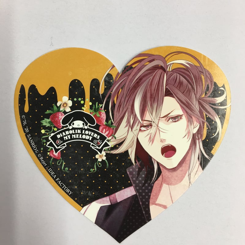 ▷▶︎▷DIABOLIK LOVERS ディアラバ 無神ユーマ 限定クッション ▷▶︎▷DIABOLIK LOVERS ディアラバ 無神ユーマ 限定クッション