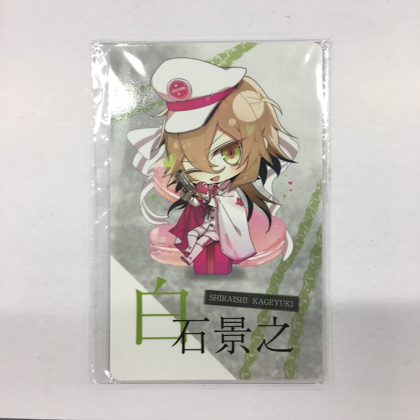 カラマリ ポップアップストア アクキー 白石 collar×Malice カラマリ 白石景之 8周年 POPUP ストア