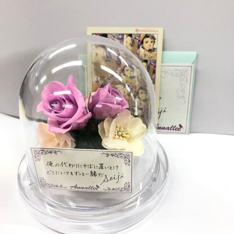 ときメモGS 設楽聖司　プリザーブドフラワー 外箱欠品・イタミ有】ときめきメモリアルGirl's Side 設楽聖司