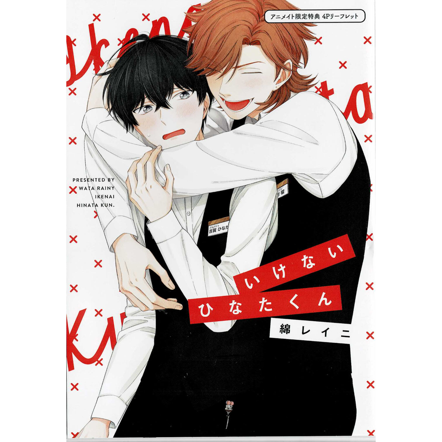 綿レイニ 『いけないひなたくん』 アニメイト　リーフレット【BLグッズ】