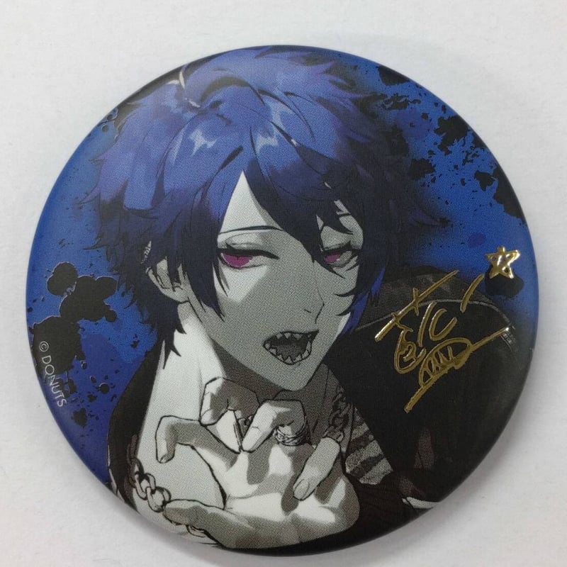 ブラスタ ブラフェス 缶バッジ 藍 ブラックスター BLACK FESTIVAL 藍 箔押し缶バッジ | K-BOOKS